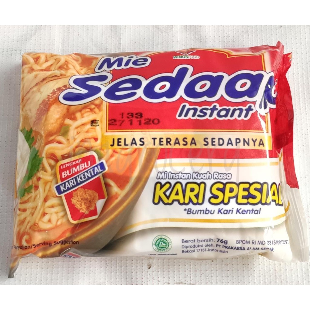 

SEDAAP MIE KUAH KARI SPESIAL (5PCS)