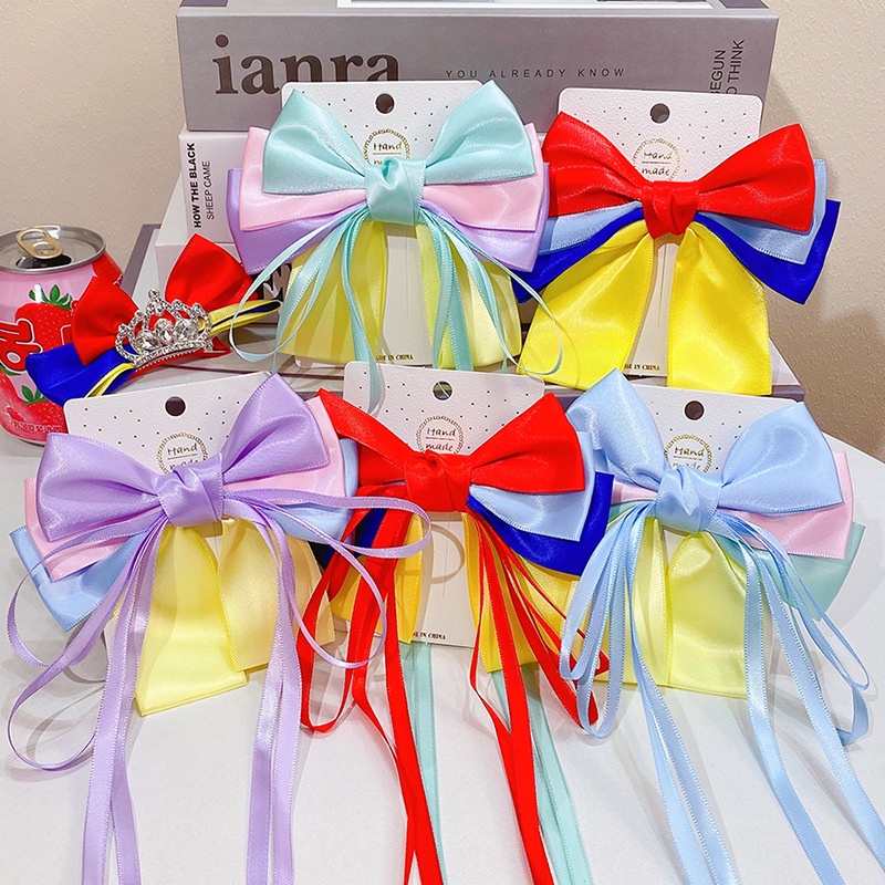 PRINCESS BOW JEPIT PITA RAMBUT ANAK PRINCES AKSESORIS KOREA IMPORT FASHION LUCU