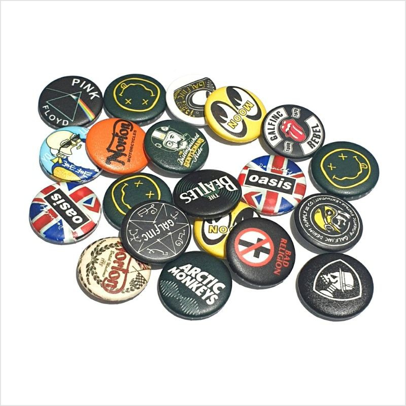 Galfinc Bisa Cod Pin Button Biker Grosir Random Gak Bisa Pilih Aksesoris Jaket Pin Random Shopee Indonesia