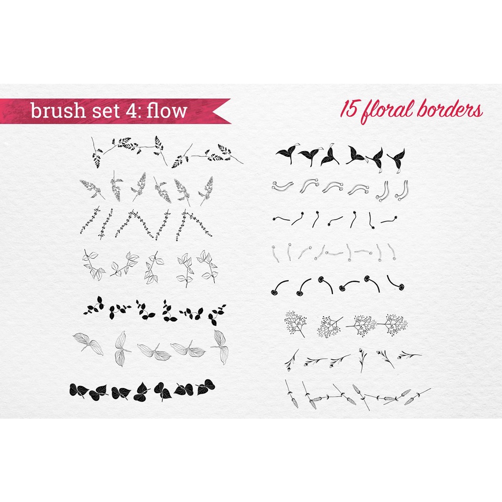 Procreate Brush - Rose Brush Box for Procreate