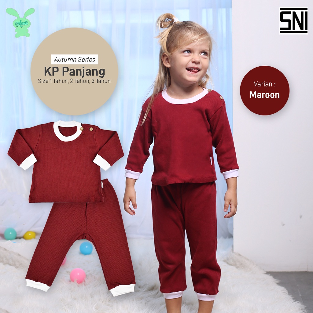 Baju Bayi Setelan Panjang Piyama Anak Aruchi Autumn Series