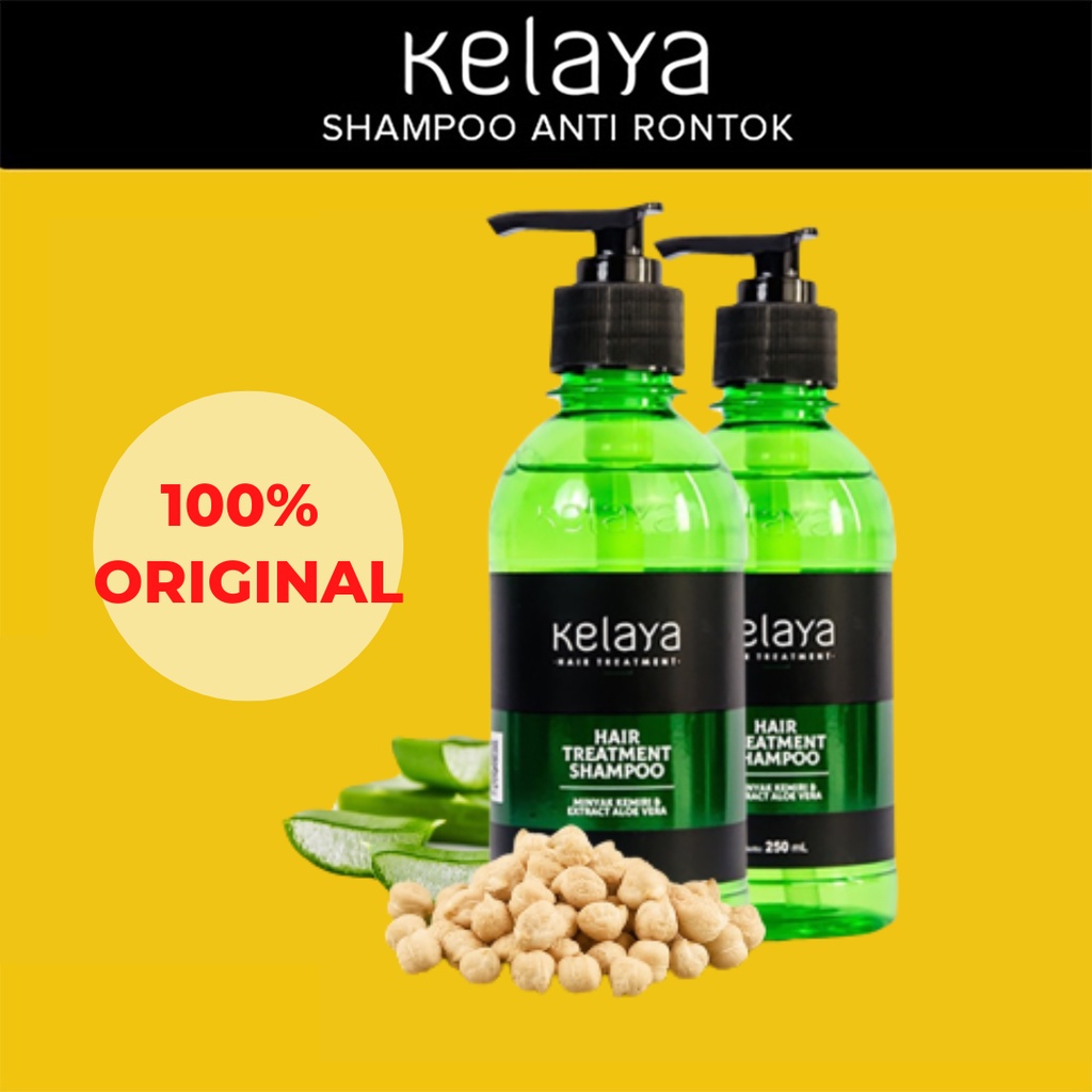 Kelaya Hair Treatment Shampoo Rambut Anti Rontok Sampo ORIGINAL BPOM