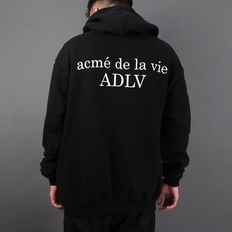 ADLV Rabbit Hoodie Black