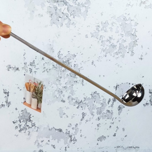 

Berkualitas LADDLE COMMERCIAL STAINLESS SENDOK TAKAR PANJANG 30 CC 28X5CM CY0685