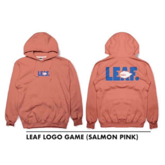 pink salmon hoodie