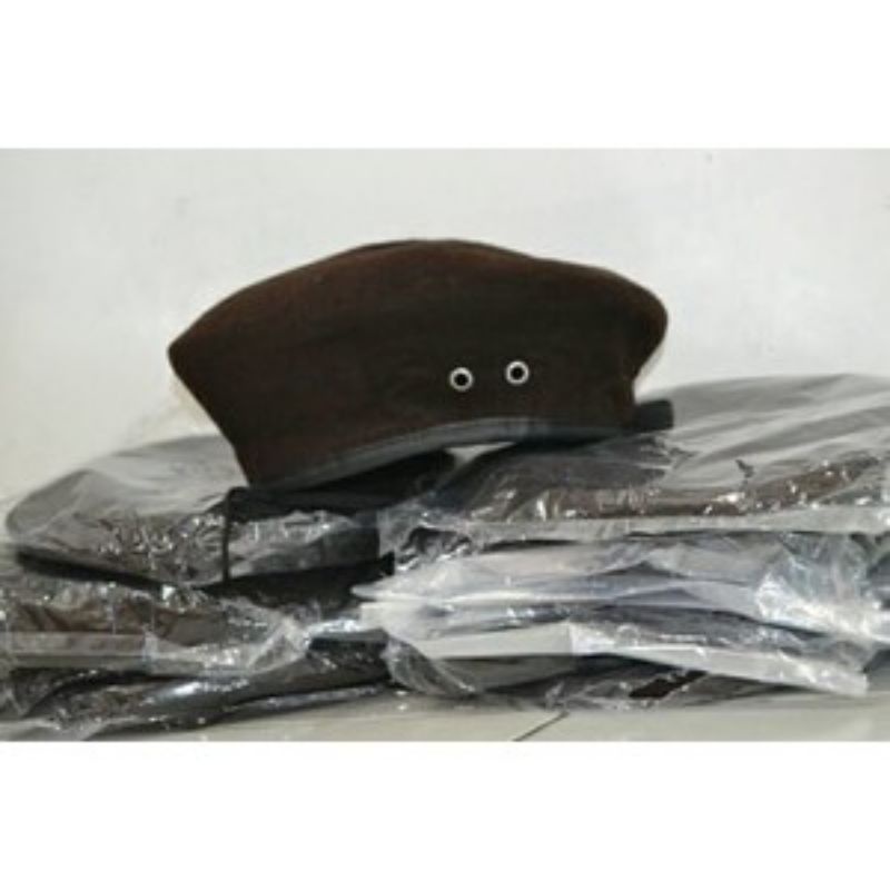 Topi Baret Laken Pramuka Topi Baret Pramuka Premium Tebalnya