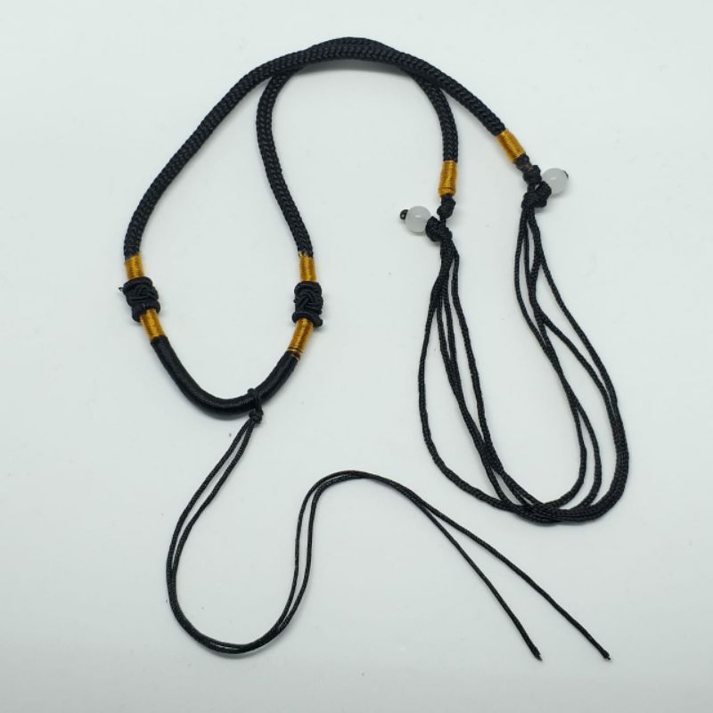 Kalung Tali Giok Kalung Untuk PRIA WANITA Warna Hitam