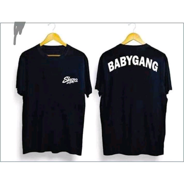 Kaos Keren SKYZO BABYGANG Original Cotton Combed 30s Pakaian Distro Jumbo Pilihan Favorit
