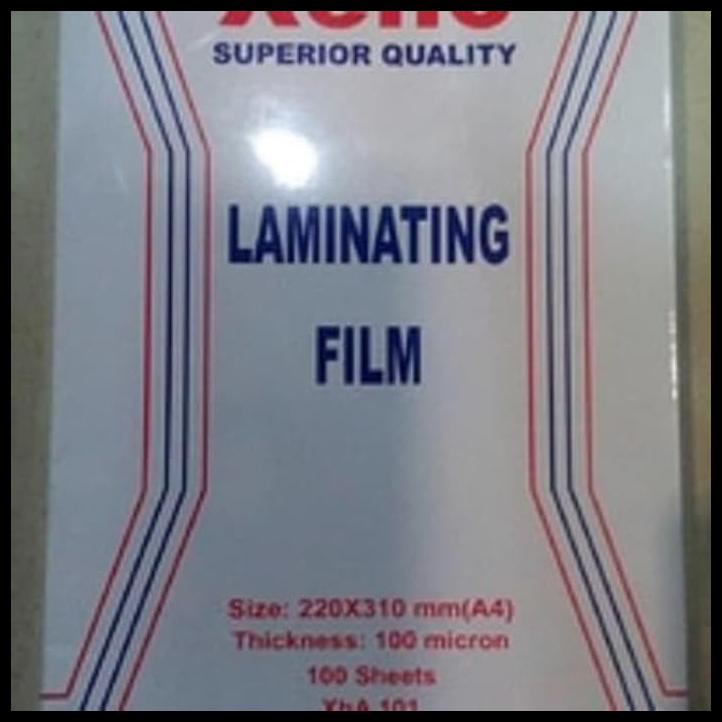 

TERLARIS PLASTIK LAMINATING A4 / LAMINATING A4 AMANDA 100 MICRON TERLARIS