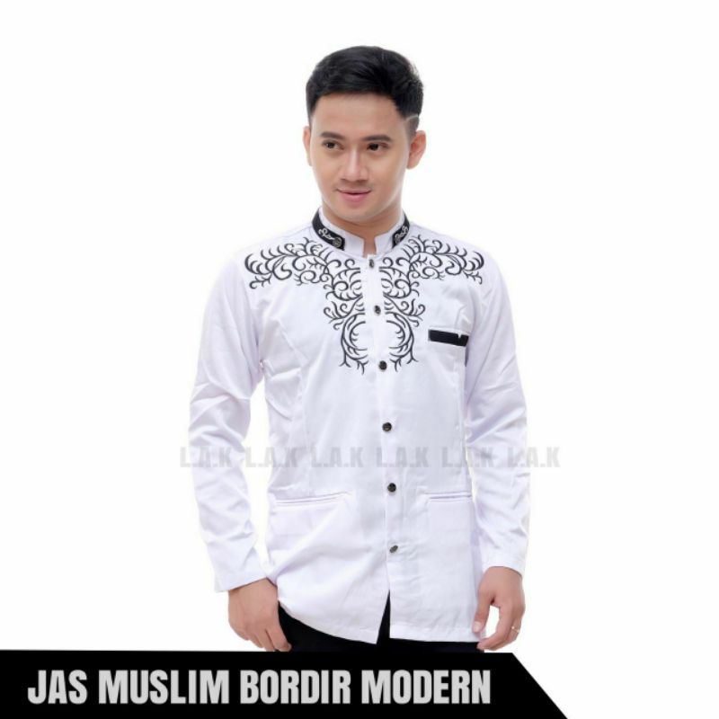 JAS KOKO PUTIH BORDIR