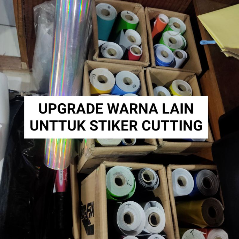 UPGRADE WARNA UNTUK STIKER CUTTING