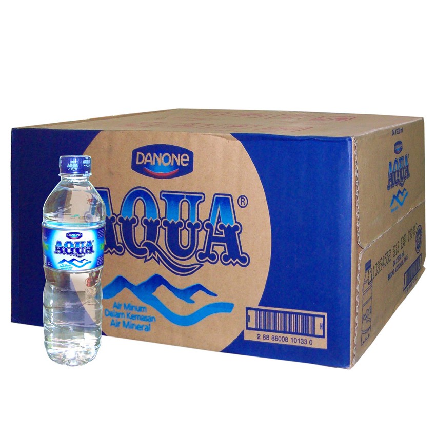 

Aqua botol 600 ml