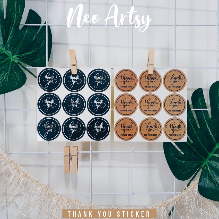 

Thankyou Sticker / Stiker Label Thankyou / Stiker Terimakasih