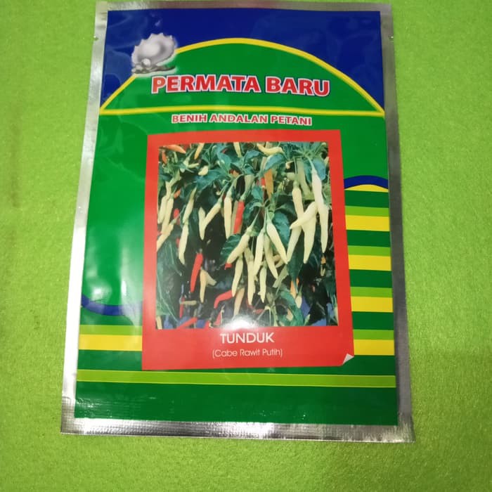 

Dijual Benih Cabe Rawit Putih TUNDUK 10 GR Limited