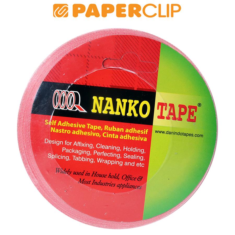 

TAPE LINEN NANKO 24MMx13M RED