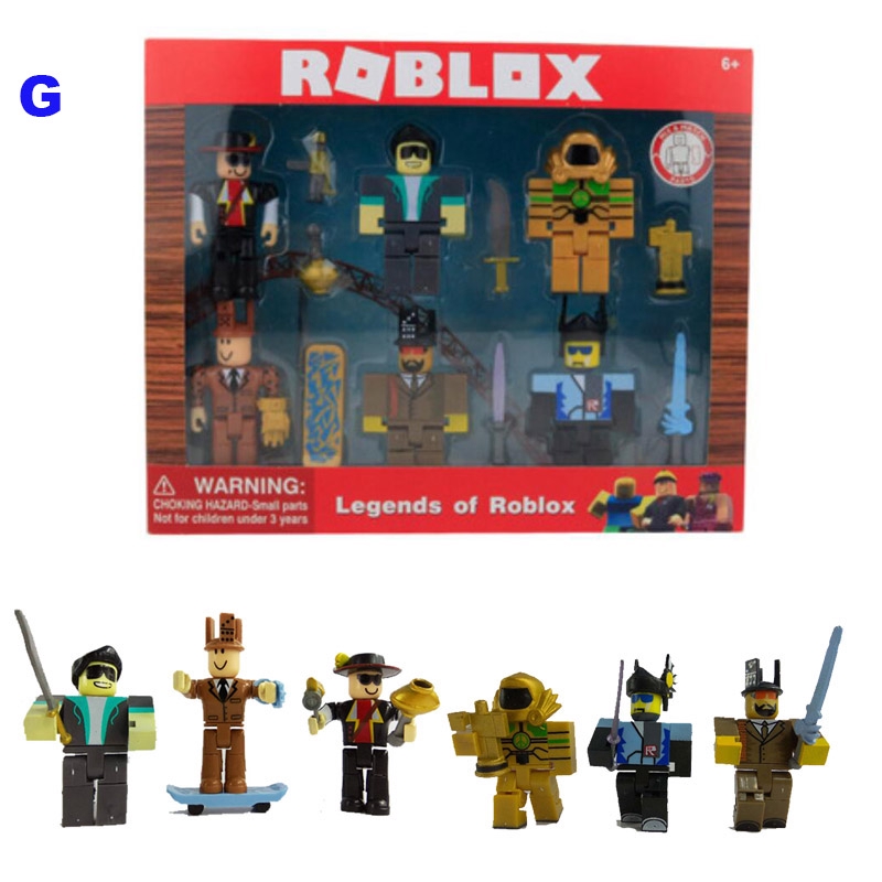 Citizens Of Roblox Six Figure 14 Pcs Pack Scarlet Doc Cop Fire Dept Robber Toys Games Tv Movies Video Games - details about action figures roblox citizens of six pack