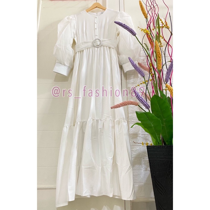 Dress/gaun cantik tangan balon by shellasaukia