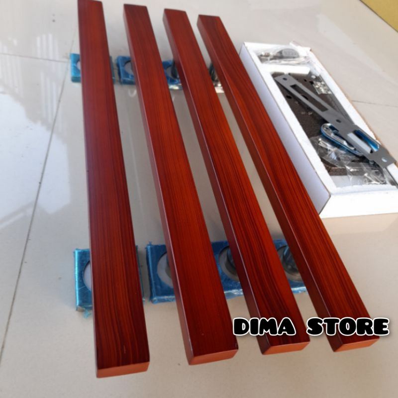 ( 4 Handle + Kunci ) TERBARU Handle Pintu Rumah Stainless Stell + Body Pegangan Pintu Kupu Tarung Mi