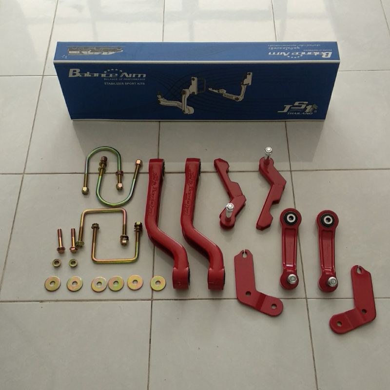 balance arm js1 fortuner vrz red/balance arm fortuner merah/balance arm js1