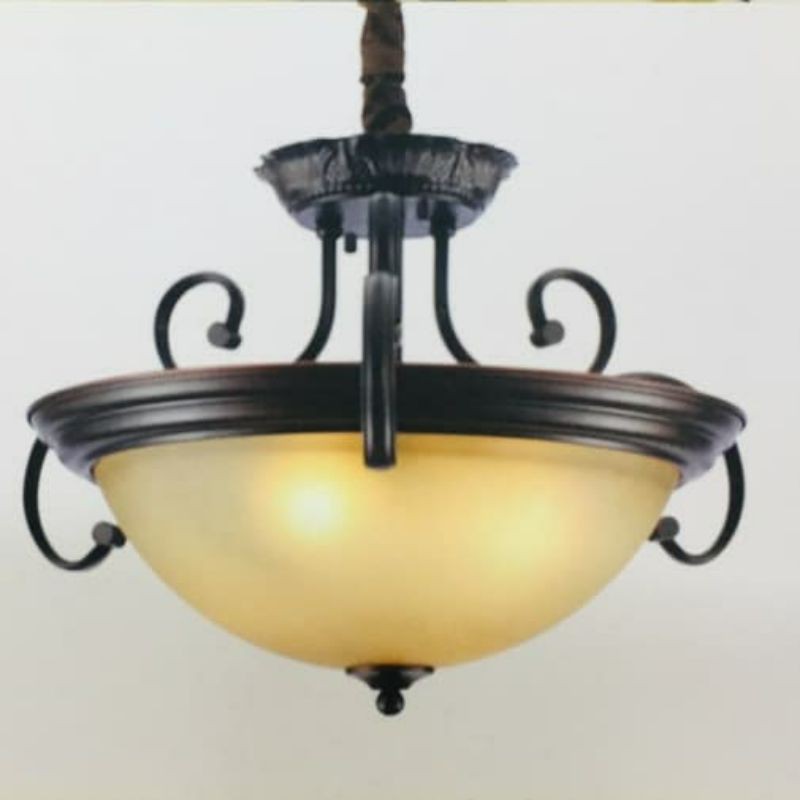 LAMPU GANTUNG HIAS KLASIK 3 LAMPU