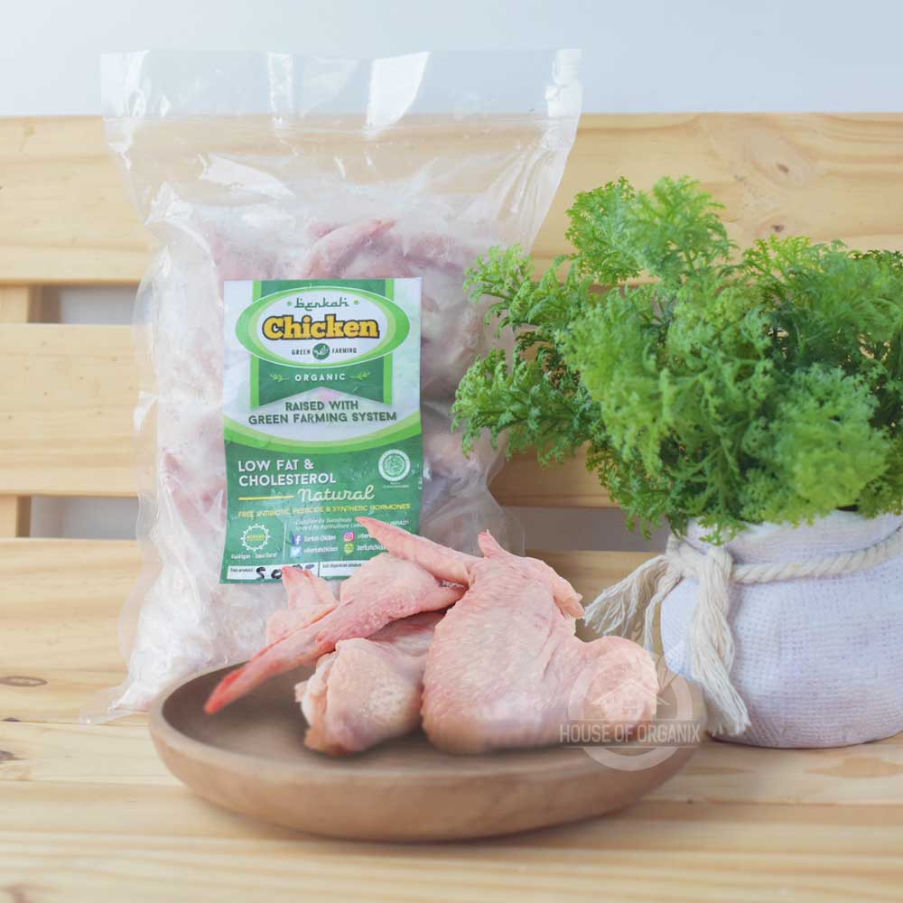 Ayam Berkah Organik Frozen Chicken Wings / Sayap Ayam Organik