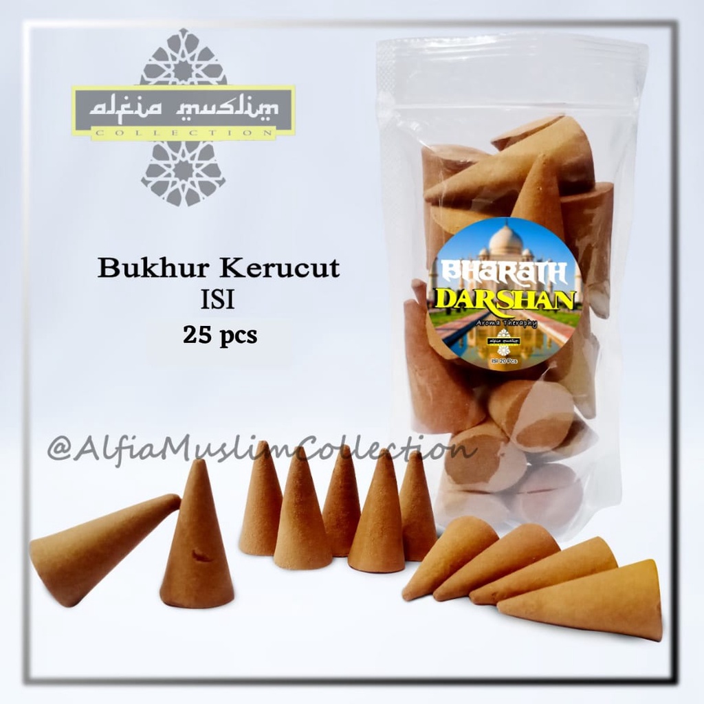 Buhur Kerucut/Bukhur Aroma Darshan/ Dupa Arab/ Pengharum Ruangan dan Aromaterapi