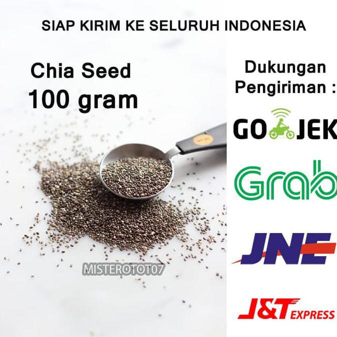 

Super Sale Chia Seed Organic 100Gr Ready Stock