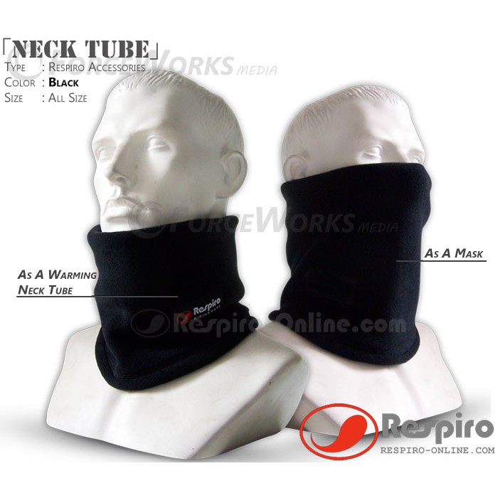 Neck Tube RESPIRO - 2 fungsi bisa buat masker dan neck warmer-necktube