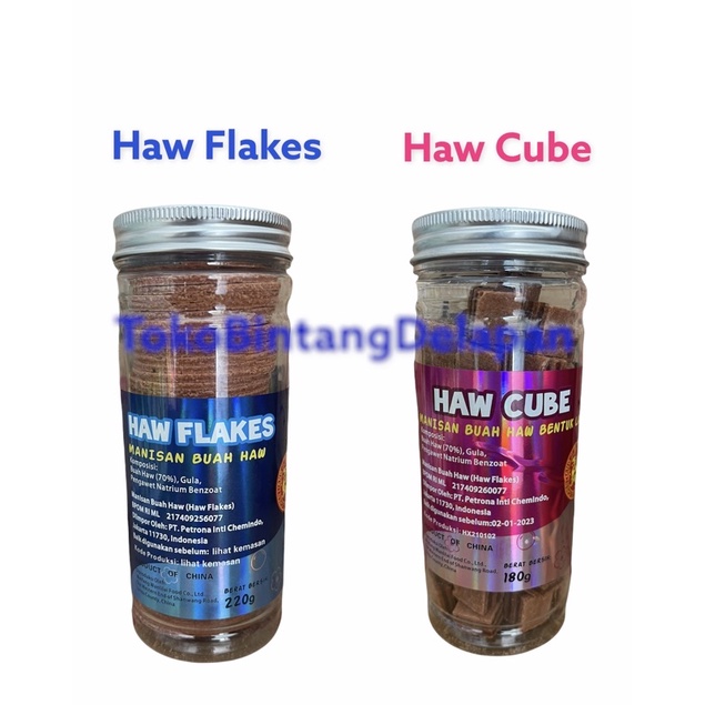 

Manisan Buah Haw Flakes / Haw Cube