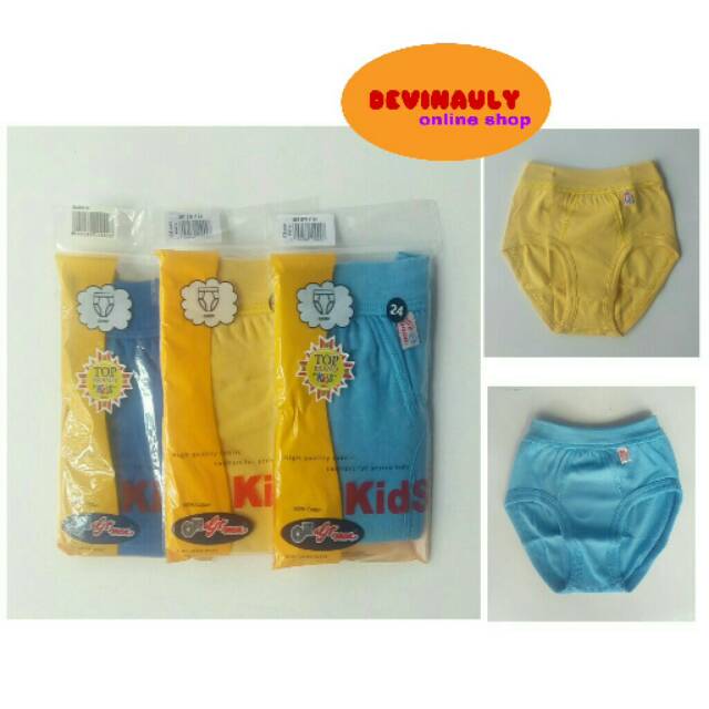 MURAH (3PCS) GT MAN KIDS 504 BW CELANA DALAM ANAK KAKI-LAKI