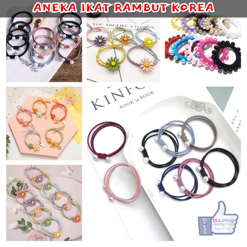 Kuncir Korea Kucir Rambut Gelang Karet Ikat Rambut Lucu