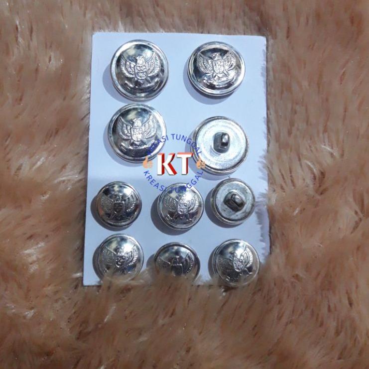 Model Menarik kancing pdu garuda silver/kancing baju garuda