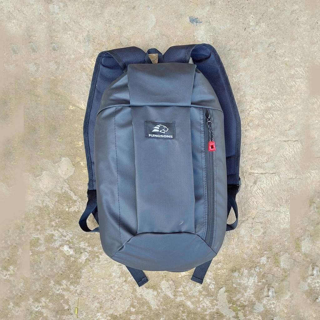 Tas Ransel Lipat Waterproof Pria Wanita Tas Lipat Waterproof Tas Ransel Anti air Tas Futsal Tas Sport Tas Gym Tas sepakbola Tas Ransel Kecil Pria Wanita Tas sekolah Tas gendong Backpack Kingsons  Tas ransel bahan bimo