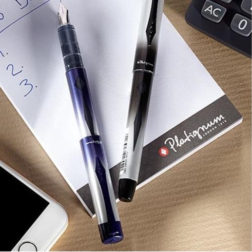 

➨ Platignum Tixx Fountain Pen - Biru ☁
