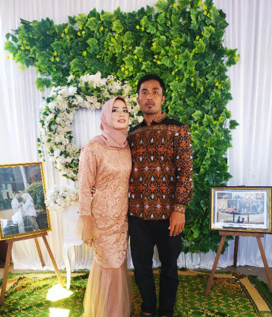 Odza Kemeja Batik Lengan Panjang Pria Slim Fit Hem Batik Jogja Pesta Dakebawa