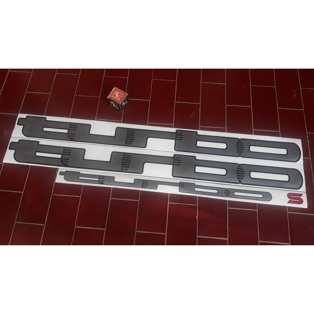 Stiker turbo Starlet Kotak / EP71