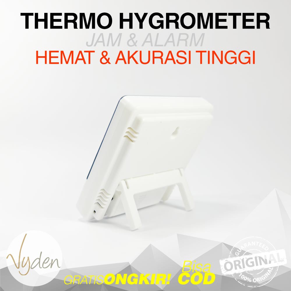 HTC1 HTC-1 Thermometer Hygrometer Digital Termometer Pengukur Suhu Kelembaban MURAH