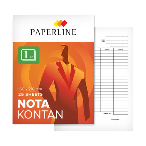 

Nota Paperline 1 ply Besar