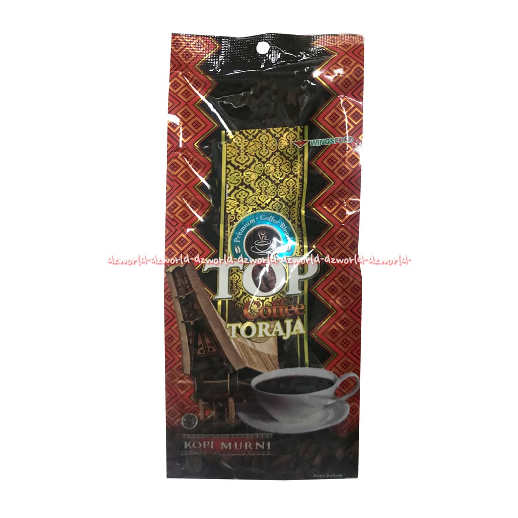 Top Coffee Toraja Kopi Murni 165gr Kopi Murni Tanpa Gula Top Kopi Top Coffe Cofeee