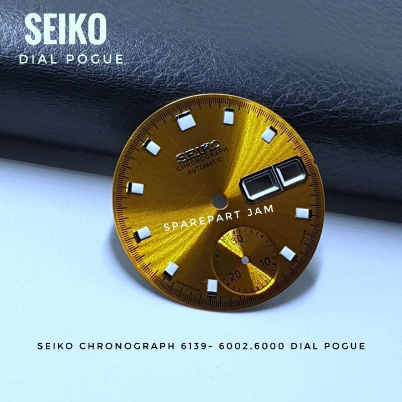 Seiko pogue Pepsi 6139 6000 Dial.Gold High Quality.