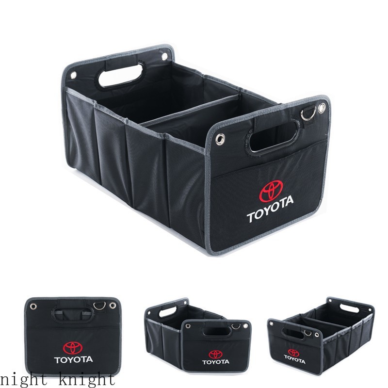 Car Trunk Storage Box Container Bag For Toyota Camry Altis Vigo Fortuner CHR Vios Yaris Ativ Hilux REVO Avanza sienta hiace innova