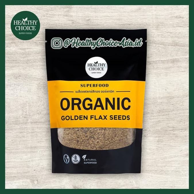 

Healthy Choice Asia Organic Golden Flax Seeds 300Gram