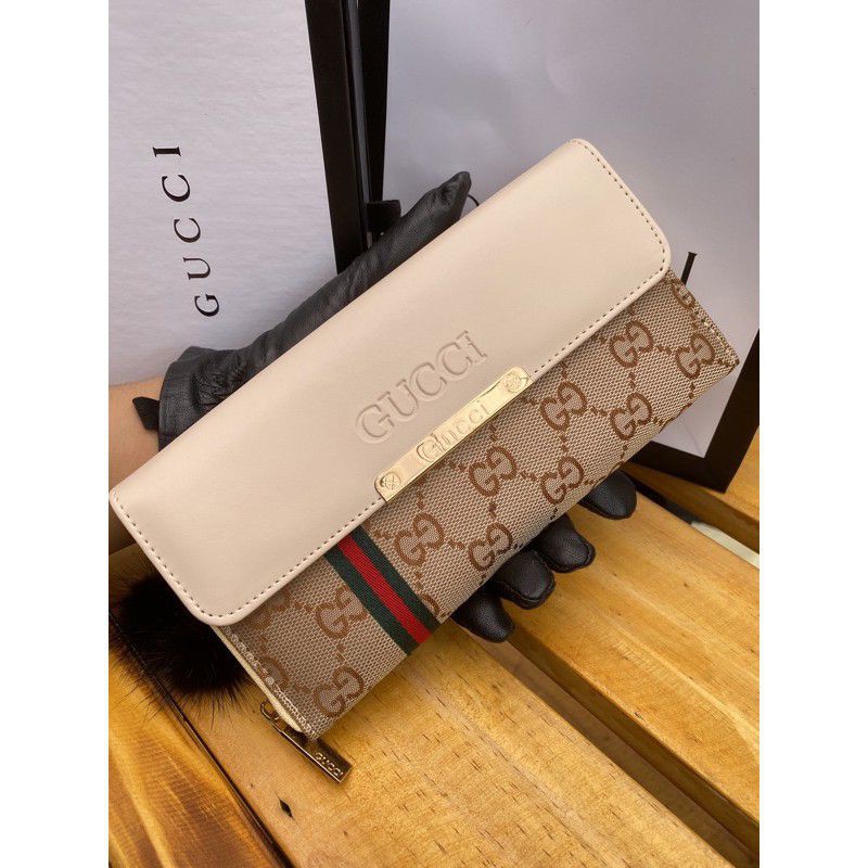 DOMPET GUCCI FREE BOX, PAPPER BAG, SERTI