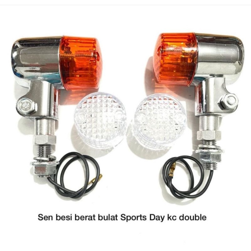 LAMPU SEN CB BULAT 2PCS