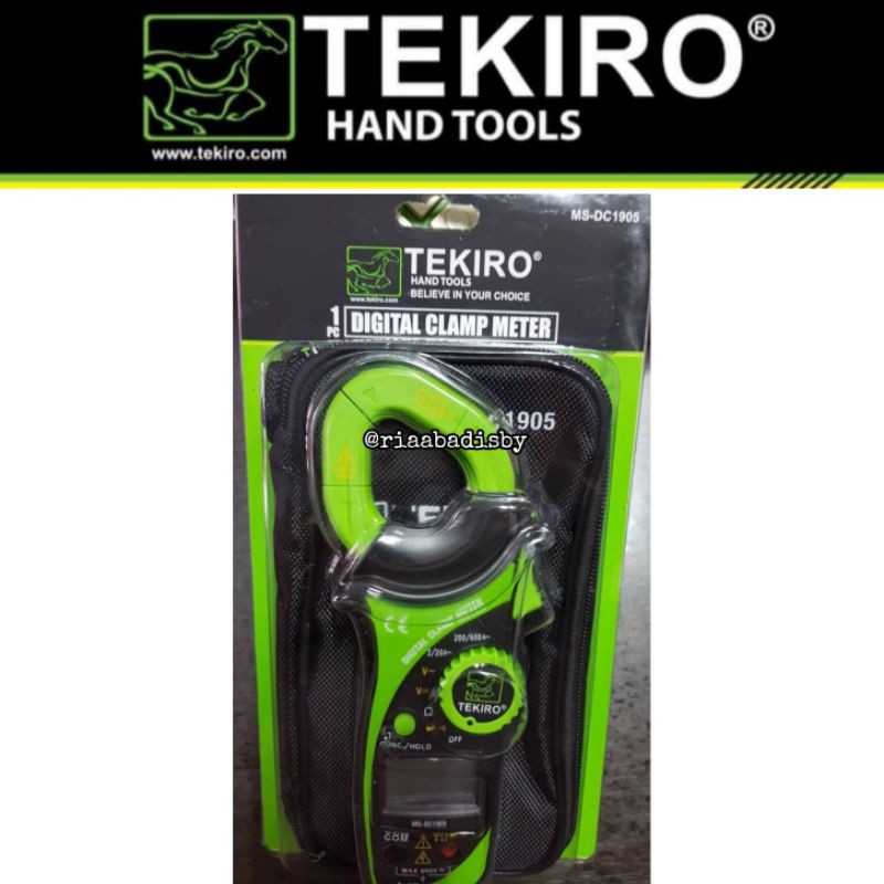 DIGITAL CLAMP METER TEKIRO || TANG AMPERE TEKIRO