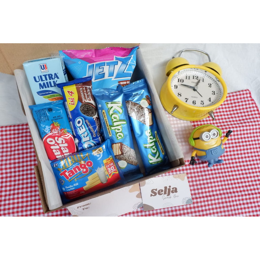 

HAMPERS/SNACK BOX MURAH/SNACKBOX, free request kartu ucapan