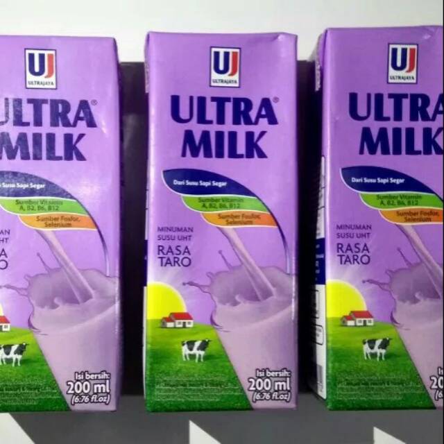 

SUSU ULTRA MILK (UHT) Susu Ultra 200 Ml Ultra Taro