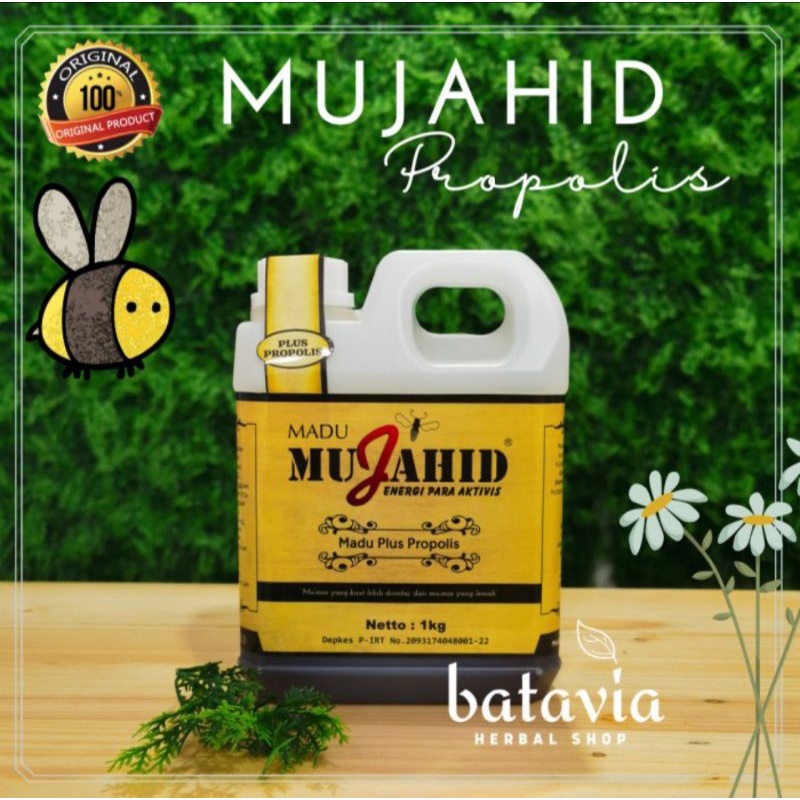 

Madu Mujahid 1 kg Madu Propolis