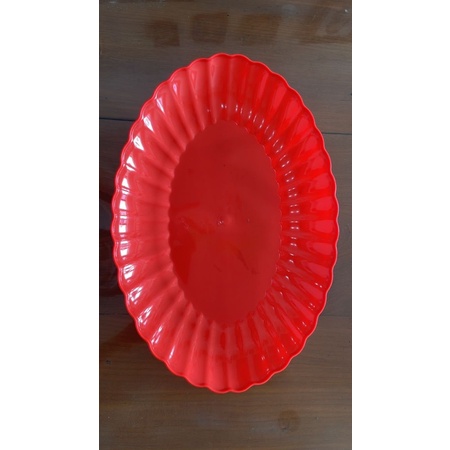Piring kerang jumbo/ piring oval jumbo/ piring kerang tebal/ piring oval tebal/ piring hajatan/ piri