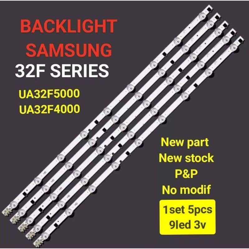 LAMPU LED BACKLIGHT SAMSUNG 32F 32F4000 32F5000 UA32F5000 UA32F4000